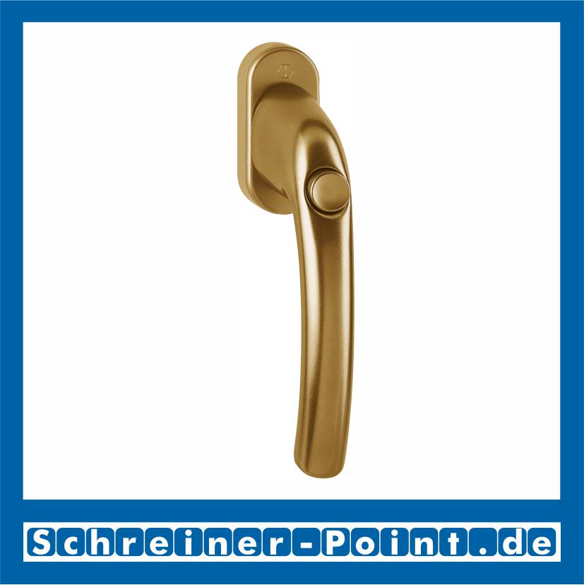 Hoppe Tokyo Aluminium Fenstergriff Druckknopf F4 Bronze 0710SV/U26, 1747229, 1747552